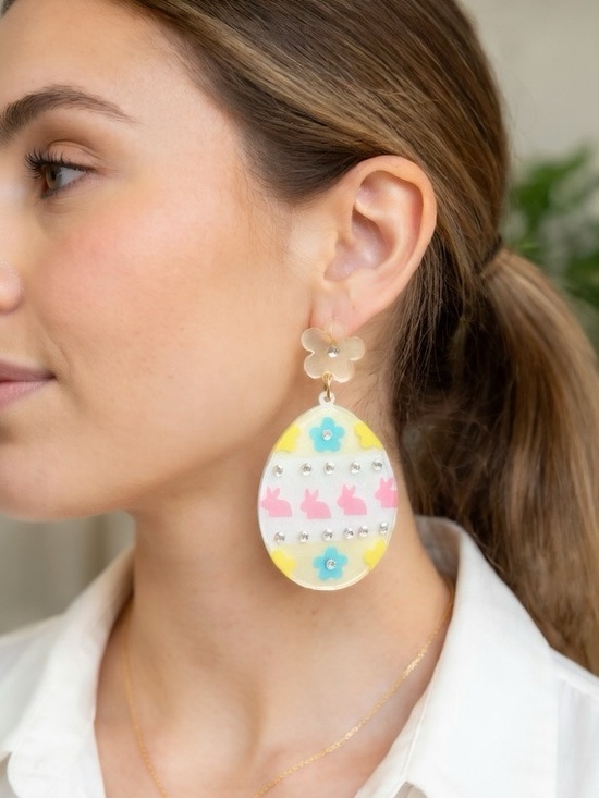 Plunder Jewelry - Plunder Easter Women’s Spring Floral Drop Earrings NWT